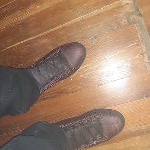 Balenciaga arena high top python